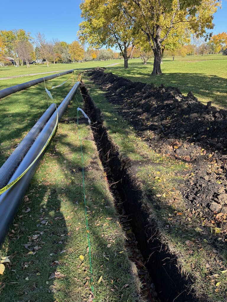 Photo of irrigation project